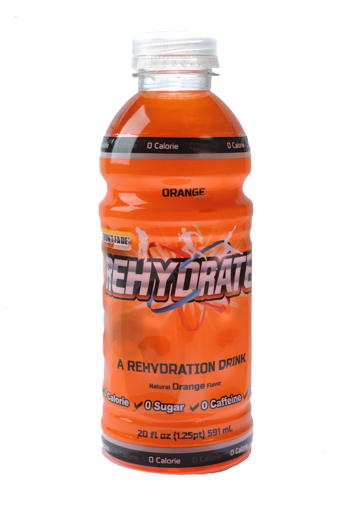 8 Pack of Orange Rehydrate - 20 oz